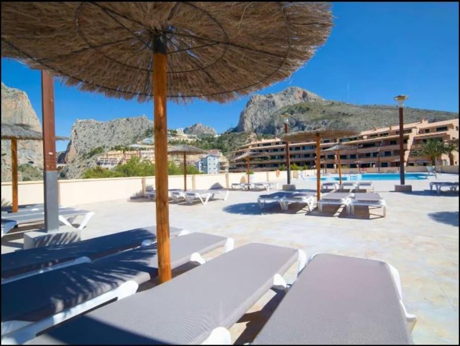 Pueblo Mascarat Con Vista Al Mar Daire Altea la Vieja Dış mekan fotoğraf
