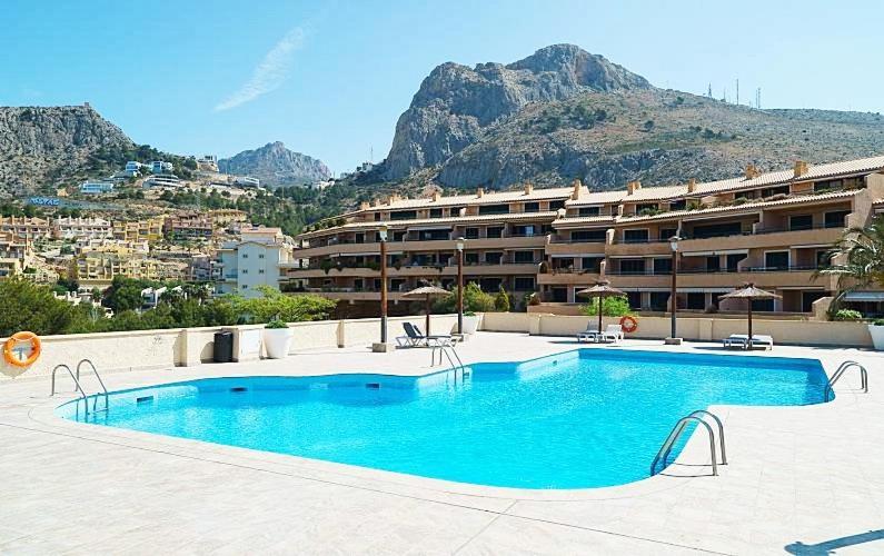 Pueblo Mascarat Con Vista Al Mar Daire Altea la Vieja Dış mekan fotoğraf